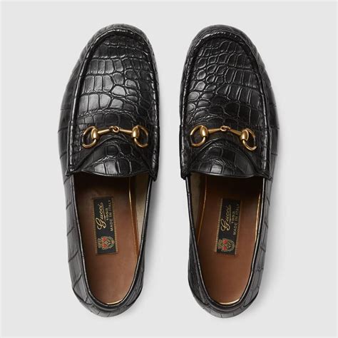 gucci men's shoes loafers|Men's Gucci Designer Loafers .